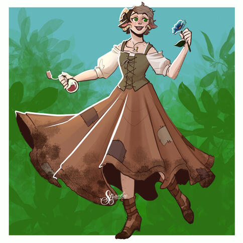 RiiceandBeans Sketch w/ colour