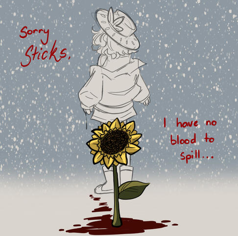 Keplar Bee Sketch w/colour